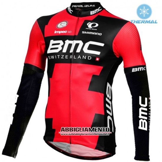 Abbigliamento BMC 2016 Manica Lunga E Calzamaglia Con Bretelle Nero E Rosso - Clicca l'immagine per chiudere