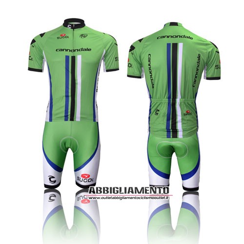 Abbigliamento Cannondale Garmin 2013 Manica Corta E Pantaloncino Con Bretelle Verde E Bianco - Clicca l'immagine per chiudere