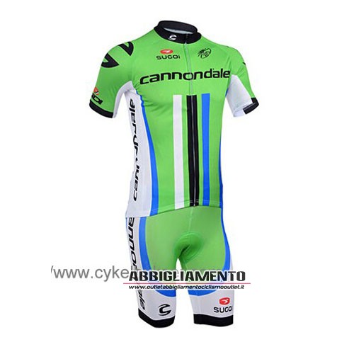 Abbigliamento Cannondale Garmin 2014 Manica Corta E Pantaloncino Con Bretelle Verde E Bianco - Clicca l'immagine per chiudere