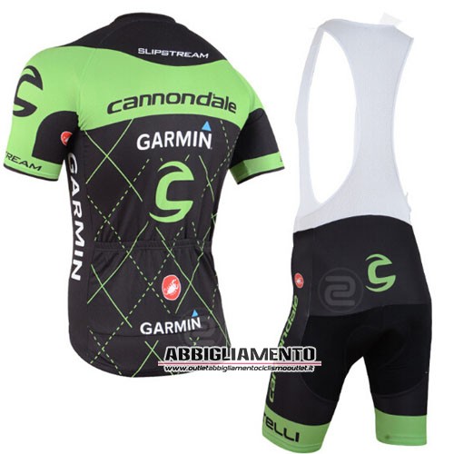 Abbigliamento Cannondale Garmin 2015 Manica Corta E Pantaloncino Con Bretelle Verde E Nero - Clicca l'immagine per chiudere