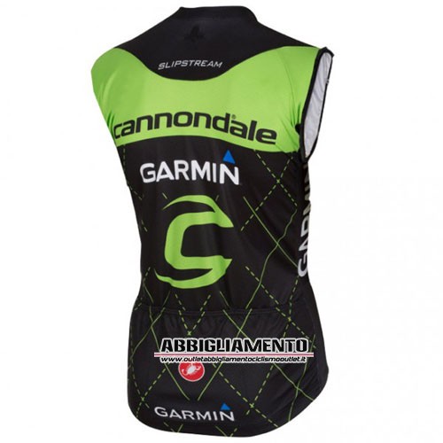 Gilet Antivento Cannondale Garmin Manica Corta E Pantaloncino Con Bretelle Nero E Verde 2016 - Clicca l'immagine per chiudere