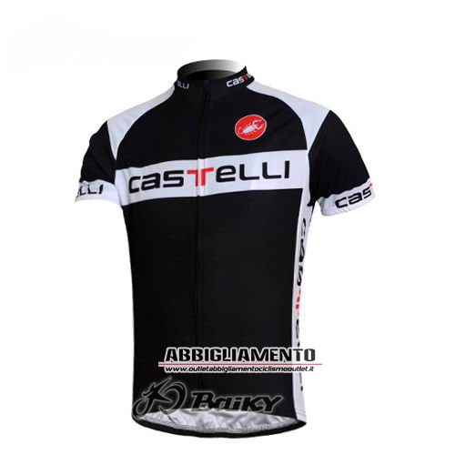 Abbigliamento Castelli 2011 Manica Corta E Pantaloncino Con Bretelle Nero E Bianco - Clicca l'immagine per chiudere