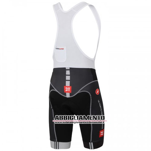 Abbigliamento Castelli 2016 Manica Corta E Pantaloncino Con Bretelle Bianco E Nero - Clicca l'immagine per chiudere