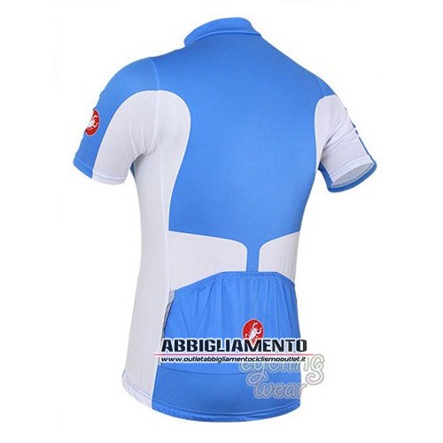 Abbigliamento Castelli 2016 Manica Corta E Pantaloncino Con Bretelle Blu E Bianco - Clicca l'immagine per chiudere