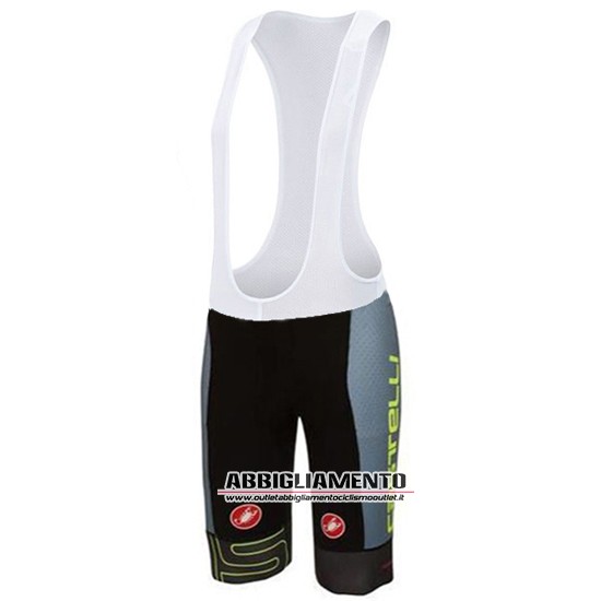 Abbigliamento Castelli 2016 Manica Corta E Pantaloncino Con Bretelle Verde E Nero - Clicca l'immagine per chiudere