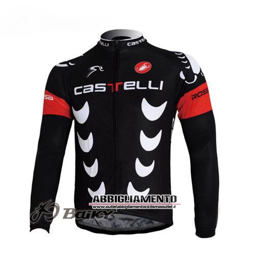 Abbigliamento Castelli 2010 Manica Lunga E Calza Abbigliamento Con Bretelle Nero E Bianco - Clicca l'immagine per chiudere