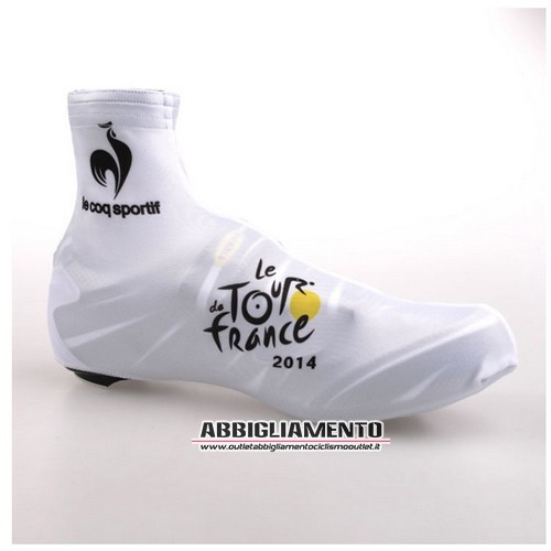 Copriscarpe Cronometro Tour De France Bianco 2014 - Clicca l'immagine per chiudere