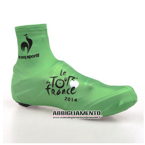 Copriscarpe Cronometro Tour De France Verde 2014 - Clicca l'immagine per chiudere