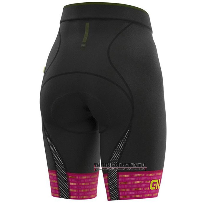 Abbigliamento Donne ALE 2020 Manica Corta e Pantaloncino Con Bretelle Fuxia - Clicca l'immagine per chiudere