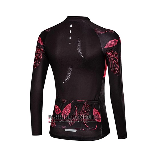 Donne Abbigliamento Mieyco 2019 Manica Lunga e Calzamaglia Con Bretelle Nero Rosso - Clicca l'immagine per chiudere