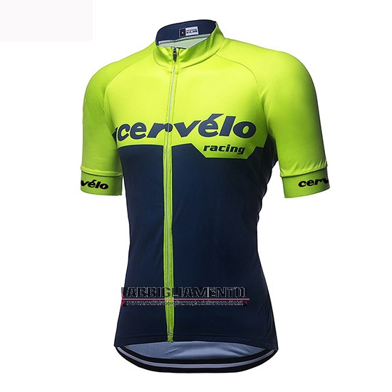 Donne Abbigliamento Cervelo 2019 Manica Corta e Pantaloncino Con Bretelle Verde Nero - Clicca l'immagine per chiudere