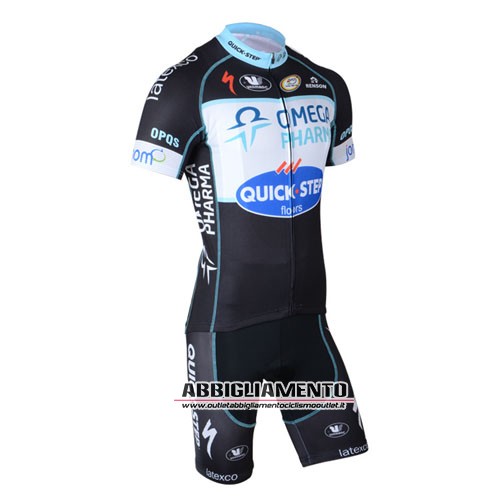 Abbigliamento Etixx Quickstep 2014 Manica Corta E Pantaloncino Con Bretelle Nero E Bianco - Clicca l'immagine per chiudere