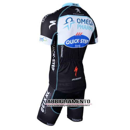 Abbigliamento Etixx Quickstep 2014 Manica Corta E Pantaloncino Con Bretelle Nero E Bianco - Clicca l'immagine per chiudere