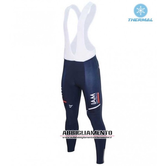 Abbigliamento IAM 2016 Manica Lunga E Calzamaglia Con Bretelle Bianco E Blu - Clicca l'immagine per chiudere