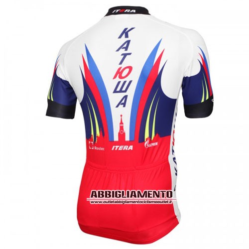 Abbigliamento Katusha 2016 Manica Lunga E Calza Abbigliamento Con Bretelle Bianco E Rosso - Clicca l'immagine per chiudere