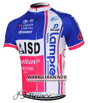 Abbigliamento Lampre 2013 Manica Corta E Pantaloncino Con Bretelle Blu E Rosso - Clicca l'immagine per chiudere