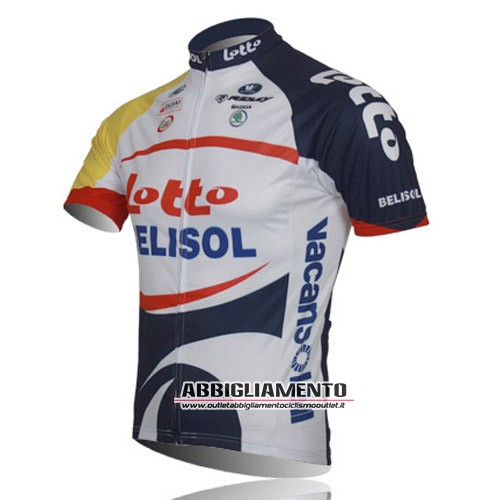 Abbigliamento Lotto Soudal 2013 Manica Corta E Pantaloncino Con Bretelle Bianco E Blu - Clicca l'immagine per chiudere