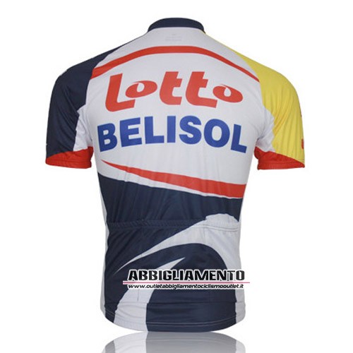 Abbigliamento Lotto Soudal 2013 Manica Corta E Pantaloncino Con Bretelle Bianco E Blu - Clicca l'immagine per chiudere