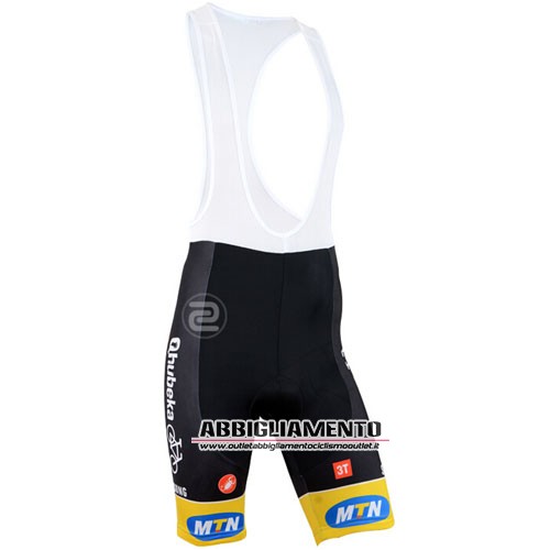 Abbigliamento MTN 2015 Manica Corta E Pantaloncino Con Bretelle Nero E Bianco - Clicca l'immagine per chiudere