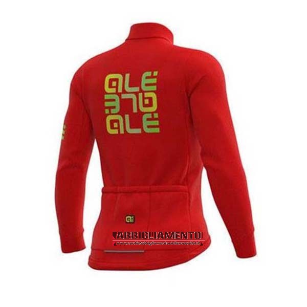 Abbigliamento ALE 2020 Manica Lunga e Calzamaglia Con Bretelle Rosso Giallo - Clicca l'immagine per chiudere