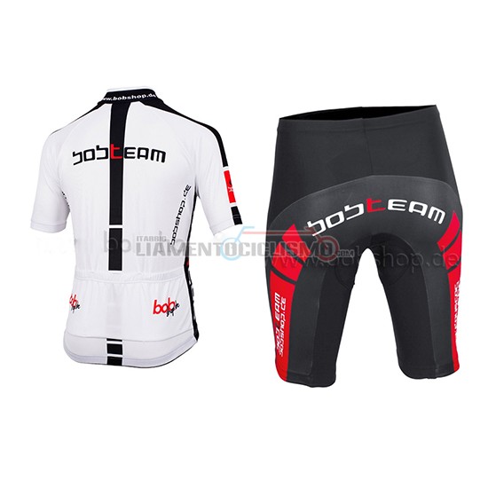 Abbigliamento Bobteam 2015 Manica Corta E Pantaloncino Con Bretelle bianco - Clicca l'immagine per chiudere