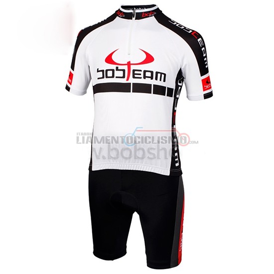 Abbigliamento Bobteam 2015 Manica Corta E Pantaloncino Con Bretelle bianco - Clicca l'immagine per chiudere