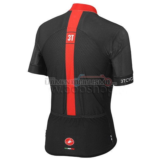 Abbigliamento Castelli 3T 2015 Manica Corta E Pantaloncino Con Bretelle nero e rosso - Clicca l'immagine per chiudere