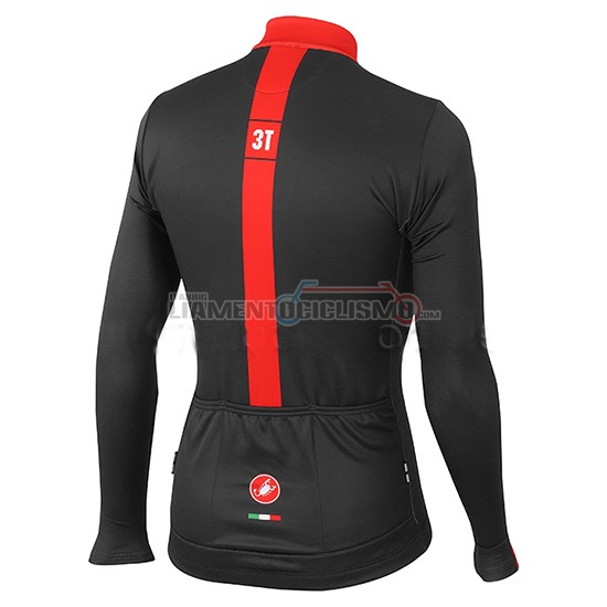 Abbigliamento Castelli 3T 2015 Manica Lunga E Calza Abbigliamento Con Bretelle nero e rosso - Clicca l'immagine per chiudere