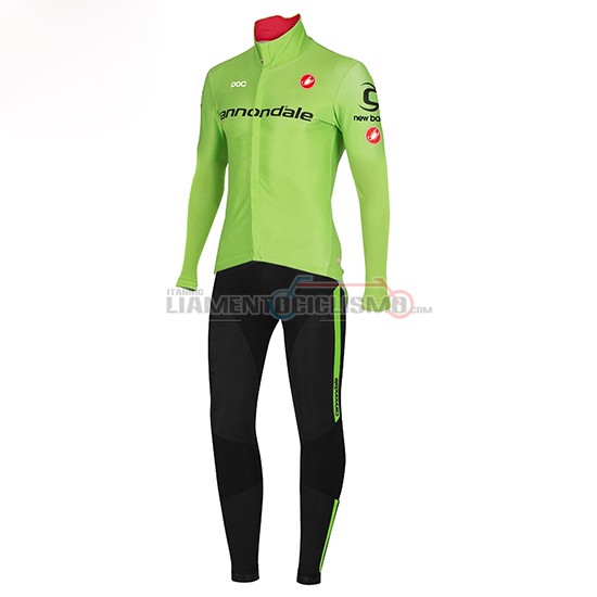 Abbigliamento Ciclismo Cannondale Manica Lunga 2017 verde - Clicca l'immagine per chiudere