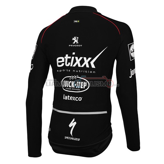 Abbigliamento Ciclismo Ettix Quick Step Manica Lunga 2015 nero e bianco - Clicca l'immagine per chiudere