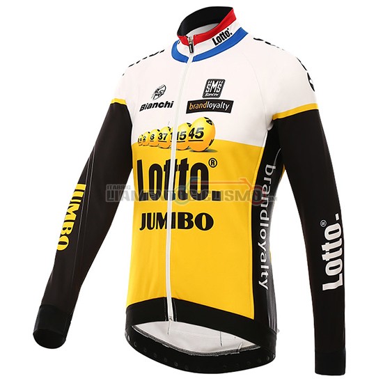 Abbigliamento Ciclismo Lotto NL Jumbo 2016 giallo e nero - Clicca l'immagine per chiudere