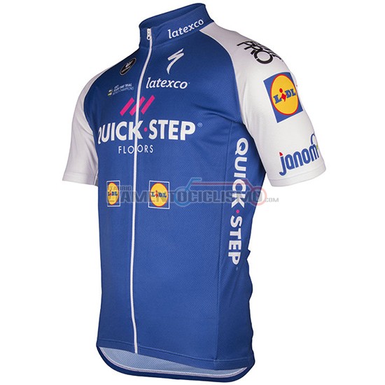 Abbigliamento Ciclismo Quick Step Floors 2017 blu - Clicca l'immagine per chiudere