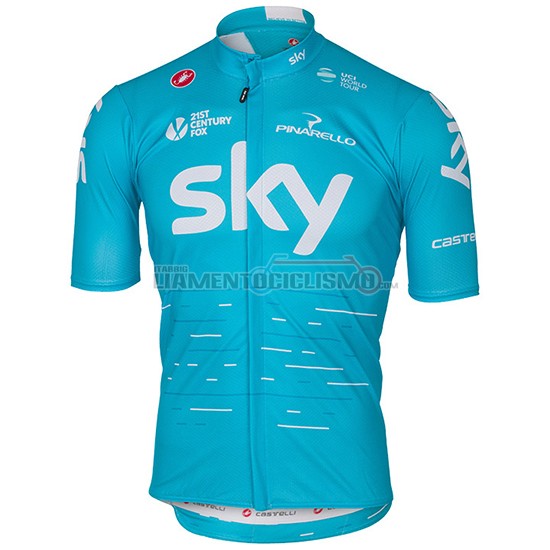 Abbigliamento Ciclismo Sky 2017 blu - Clicca l'immagine per chiudere