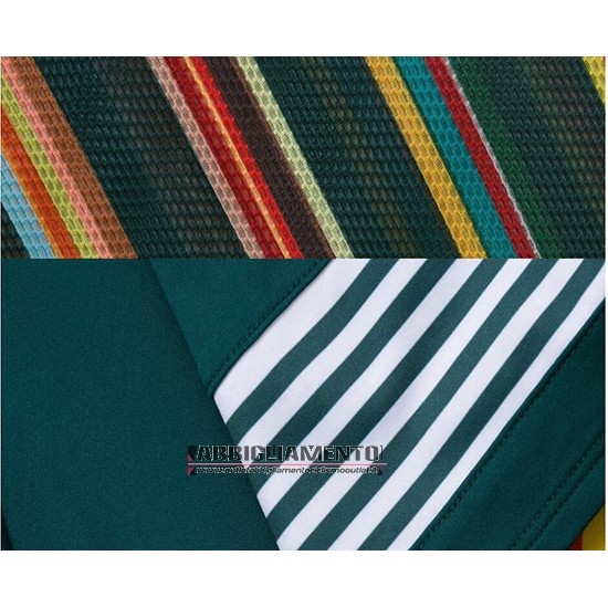 Abbigliamento Rcc Paul Smith 2019 Manica Corta e Pantaloncino Con Bretelle Verde - Clicca l'immagine per chiudere