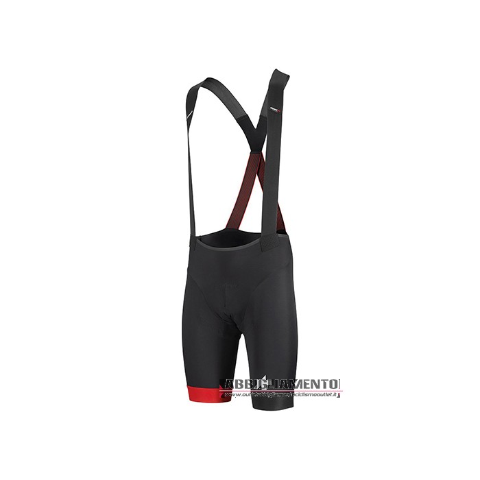 Abbigliamento Assos Manica Corta e Pantaloncino Con Bretelle 2021 Nero Bianco Rosso - Clicca l'immagine per chiudere