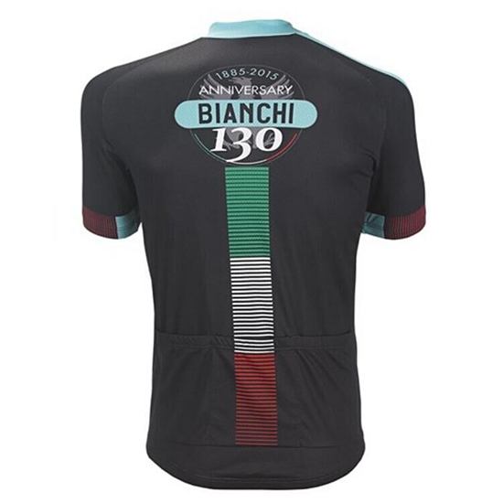 Abbigliamento Bianchi 2017 Manica Corta e Pantaloncino Con Bretelle nero - Clicca l'immagine per chiudere