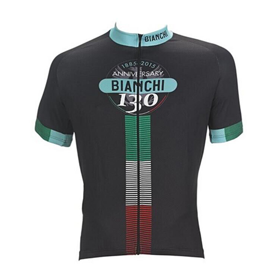 Abbigliamento Bianchi 2017 Manica Corta e Pantaloncino Con Bretelle nero - Clicca l'immagine per chiudere