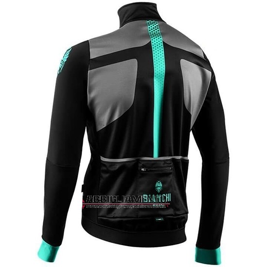 Abbigliamento Bianchi 2019 Manica Lunga e Calzamaglia Con Bretelle Celeste Nero - Clicca l'immagine per chiudere