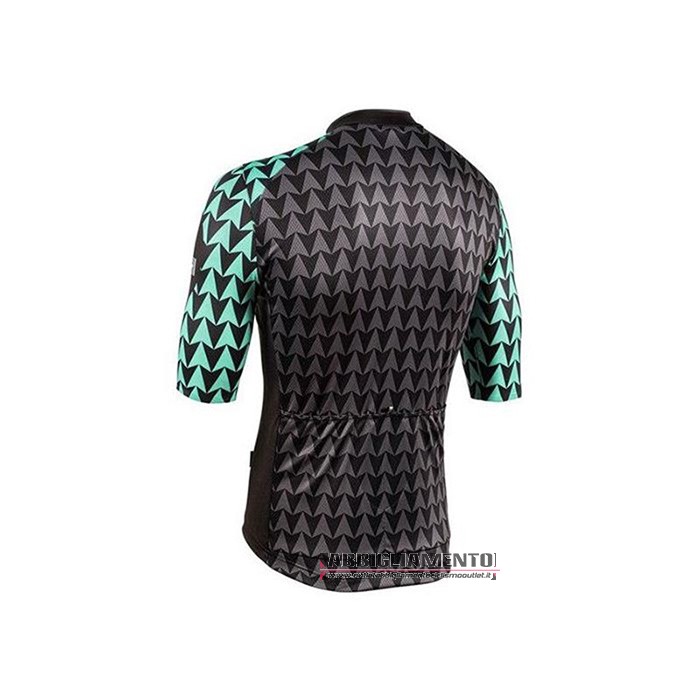 Abbigliamento Bianchi 2020 Manica Corta e Pantaloncino Con Bretelle Nero Verde - Clicca l'immagine per chiudere