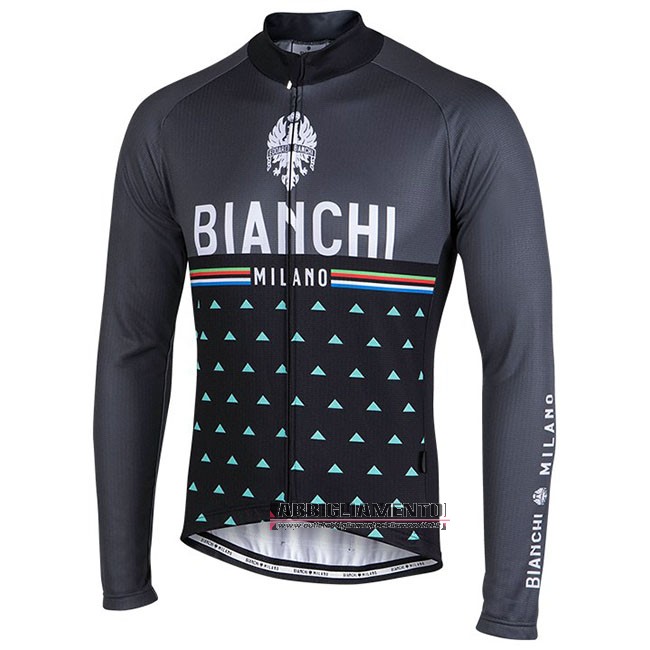 Abbigliamento Bianchi Milano Nalles Manica Lunga Nero - Clicca l'immagine per chiudere