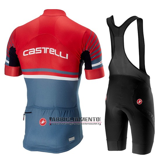 Abbigliamento Castelli Free AR 4.1 2019 Manica Corta e Pantaloncino Con Bretelle Rosso Grigio - Clicca l'immagine per chiudere