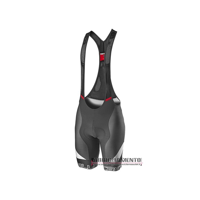 Abbigliamento Castelli 2021 Manica Corta e Pantaloncino Con Bretelle Nero - Clicca l'immagine per chiudere