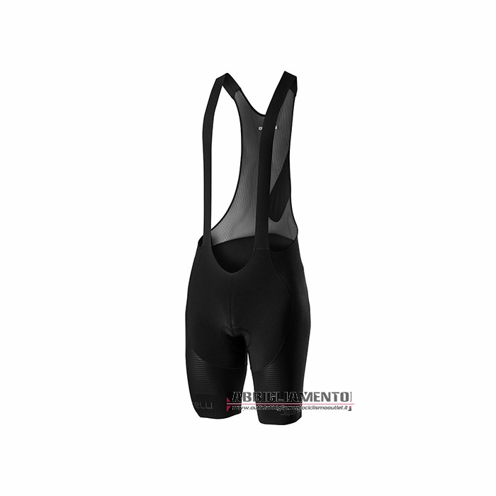 Abbigliamento Castelli 2021 Manica Corta e Pantaloncino Con Bretelle Scuro Nero - Clicca l'immagine per chiudere