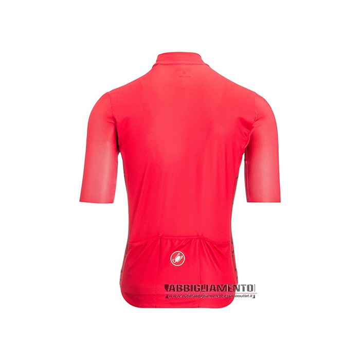 Abbigliamento Castelli 2021 Manica Corta e Pantaloncino Con Bretelle Scuro Rosa - Clicca l'immagine per chiudere