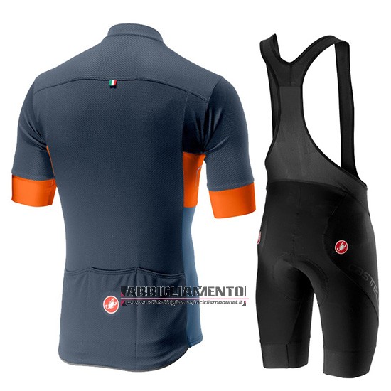 Abbigliamento Castelli Prologo 6 2019 Manica Corta e Pantaloncino Con Bretelle Grigio Arancione - Clicca l'immagine per chiudere
