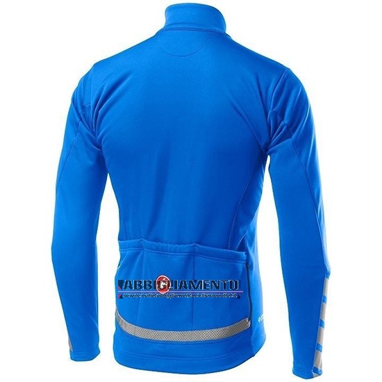 Abbigliamento Castelli Raddoppia 2 2019 Manica Lunga e Calzamaglia Con Bretelle Blu Argentato - Clicca l'immagine per chiudere