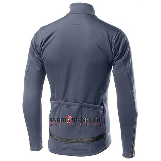 Abbigliamento Castelli Raddoppia 2 2019 Manica Lunga e Calzamaglia Con Bretelle Grigio Argentato - Clicca l'immagine per chiudere