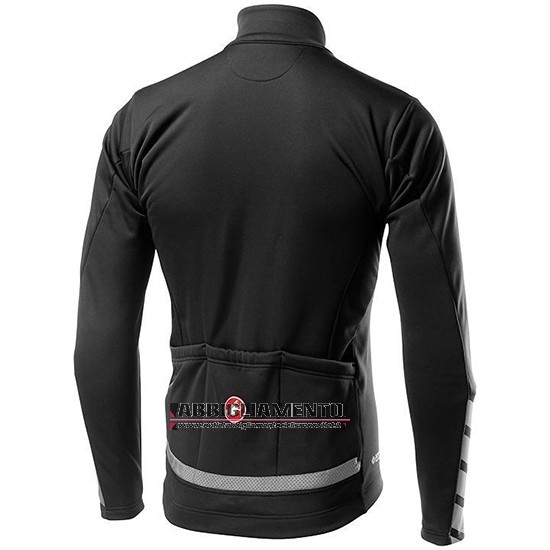 Abbigliamento Castelli Raddoppia 2 2019 Manica Lunga e Calzamaglia Con Bretelle Nero Argentato - Clicca l'immagine per chiudere