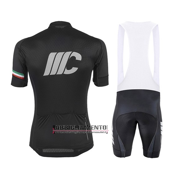 Abbigliamento Cipollini 2019 Manica Corta e Pantaloncino Con Bretelle Nero - Clicca l'immagine per chiudere