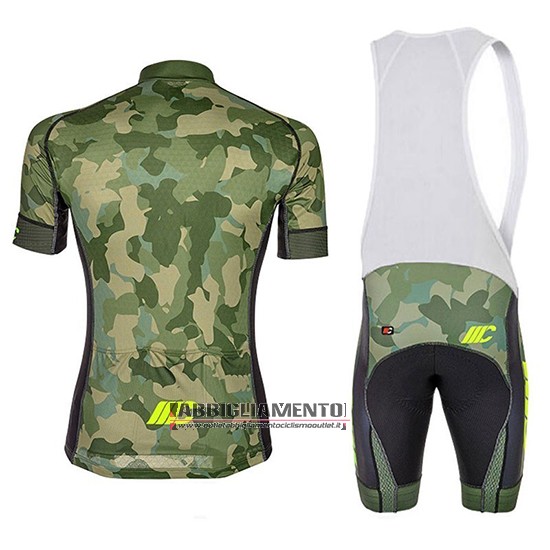 Abbigliamento Cipollini Prestig Camo 2018 Manica Corta e Pantaloncino Con Bretelle Camuffamento Verde - Clicca l'immagine per chiudere